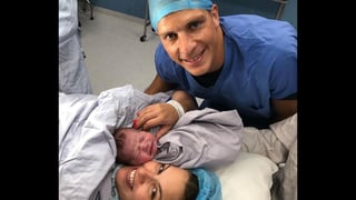 Julio Furch compartió la noticia del nacimiento de su primera hija, Emilia Furch Beck. (ESPECIAL)
 