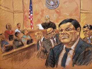 La sentencia contra 'El Chapo' podría ser de cadena perpetua. Hoy será dictada por el juez Brian Cogan. (EFE)