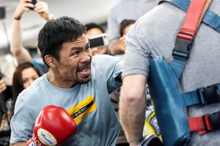 El pugilista filipino se medirá ante un peleador 10 años menor que él. (EFE)
