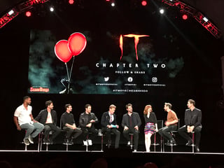 Actores. El elenco de It: Chapter Two participa en la Comic-Con donde los asistentes vieron el más reciente avance de la cinta. (AP)