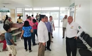 El Instituto Nacional de Migración (Inami) informó que el comisionado Francisco Garduño realizó una visita de trabajo en la frontera de México con Belice. (ESPECIAL)
