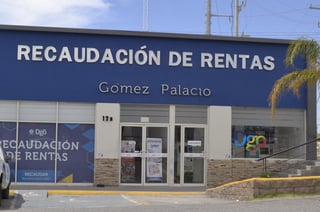 En Gómez Palacio se llevan a cabo más de mil operaciones mensuales en las oficinas de esta ciudad. (ARCHIVO)