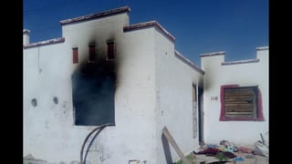 La mañana de este sábado se registró un incendio al interior de un domicilio en Gómez Palacio. (EL SIGLO DE TORREÓN)