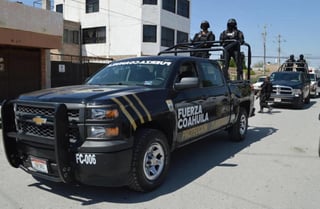 El comisario de la DPSM de Piedras Negras confirmó arribó a la ciudad un grupo de elementos de Fuerza Coahuila.