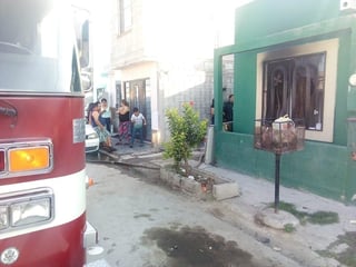 El incendio ocurrió en un domicilio de Gómez Palacio. (EL SIGLO DE TORREÓN)