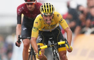 El ciclista francés Julian Alaphilippe se mantiene 'con pinzas' como líder en la clasificación general.