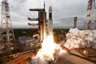 La organización de Investigación Espacial de la India (ISRO) confirmó el éxito de la operación. (EFE)
