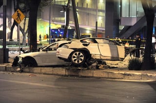 El conductor del BMW se accidentó en el 2017, donde cuatro de sus acompañantes murieron. (ARCHIVO)