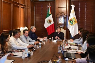 El gobernador Miguel Riquelme presidió la instalación del Consejo Directivo del Centro de Convenciones de Torreón. (EL SIGLO DE TORREÓN)