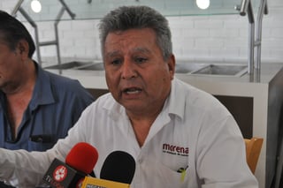 Armando Navarro, delegado de Morena en Durango. (EL SIGLO DE TORREÓN/ANGÉLICA SANDOVAL)