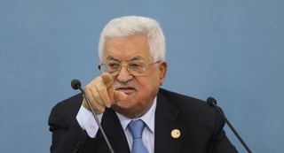 Al término de un encuentro de los líderes de la Autoridad Palestina en Ramalá, Abbas reveló que se instalará un comité que analizará la manera en que se aplicará la suspensión de los acuerdos firmados con Israel. (ARCHIVO)