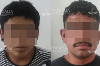 Benjamín 'N' y Luis Andrés 'N' fueron detenidos por el feminicidio cometido el mes pasado. (EL SIGLO DE TORREÓN)