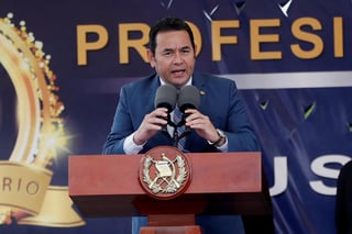 'Por medio de las negociaciones también se evitan sanciones drásticas para Guatemala'. (ARCHIVO)