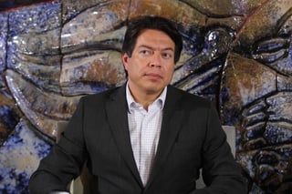 El líder de los diputados de Morena, Mario Delgado, estrenó hoy su plataforma en internet y spots de campaña rumbo al relevo de la dirigencia nacional morenista, en noviembre. (ARCHIVO)