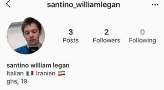 En dos entradas en su cuenta de Instagram, en la que se define a sí mismo como italiano e iraní, Legan dejó comentarios de desprecio hacia el festival, al que acusó de vender malos productos. (INSTAGRAM)