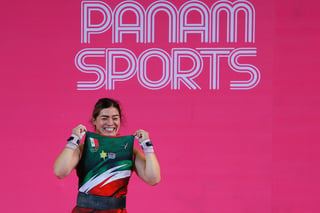 Aremi Fuentes ganó el segundo lugar en la categoría de los 76 kilogramos. (NOTIMEX)