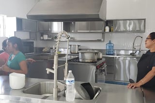 El DIF Municipal pudo hacer la cocina industrial gracias al apoyo del Ayuntamiento de Torreón. (DIANA GONZÁLEZ)