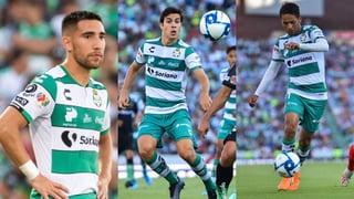 “Nando” Gorriarán alabó a sus compañeros en la media cancha de Santos Laguna, Ulises Rivas y Adrián Lozano. (ARCHIVO)

