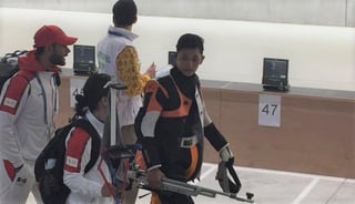 Edson Ramírez consiguió la medalla de plata en tiro deportivo en la competencia de Juegos Panamericanos de Lima 2019. (ESPECIAL)