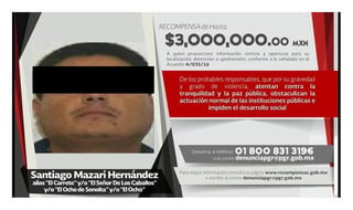 El presunto líder de 'Los Rojos', Santiago 'N', 'El Carrete', fue trasladado vía aérea, la madrugada de este viernes, al penal federal de Puente Grande, Jalisco, informaron fuentes federales. (EFE)