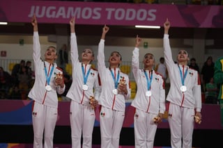 Gimnasia de conjunto gana medalla de plata en Lima 2019