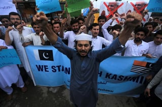 Pakistán protesta contra el Gobierno de la India y señala que su régimen es fascista. (EFE)