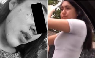 Durante la agresión, la cual fue captada en video, se percibe cómo 'Lady Piñata' golpea el auto de la menor, quien permanece en el interior de su vehículo.
(ESPECIAL)