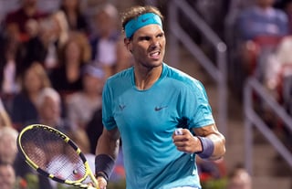 Rafael Nadal vino de atrás para derrotar 2-6, 6-1, 6-2 a Fabio Fognini y así avanzar a semifinales.