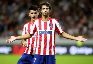  Con doblete del portugués João Félix, el club español Atlético de Madrid derrotó 2-1 al italiano Juventus. (ESPECIAL)