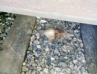 Un hombre perdió la vida tras presuntamente ser arrollado por el tren en la zona Centro de la ciudad de Gómez Palacio. (EL SIGLO DE TORREÓN)