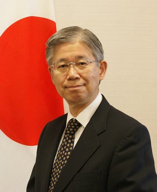 Yasushi Takase, embajador japonés en México. (ESPECIAL)
