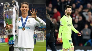 Cristiano destaca la obtención de Champions en comparación a las de Leo Messi. (ESPECIAL/ARCHIVO)