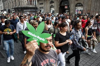 Aplicar la justicia transicional para la regulación del uso y consumo de marihuana y valorar las consecuencias negativas de una política prohibicionista son factores necesarios para la construcción de la paz en México, dijo este martes una experta. (ARCHIVO)