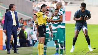 Tras la expulsión de Matheus Dória durante el duelo con el Puebla, el técnico de Santos Laguna anunció que será Félix Torres quien tome su lugar el próximo domingo ante Necaxa. (ARCHIVO/ESPECIAL) 
