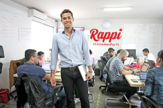  En un año, Rappi invertirá entre 300 y 350 millones de dólares en México de los mil millones de dólares que destinó Softbank a la aplicación de entregas a domicilio. (ARCHIVO)