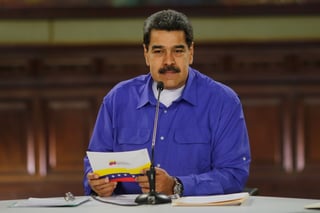 'Voy a contar algo que es secreto, nadie lo puede saber', manifestó Maduro antes de informar sobre los contactos. (ARCHIVO)