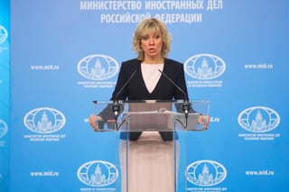'Debe formularse una propuesta, si la hay, y remitirla a la parte rusa para su estudio', dijo María Zajárova, portavoz de la Cancillería, a la agencia Interfax. (ARCHIVO)