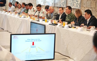 El gobernador José Aispuro Torres destacó la importancia de que la ciudadanía participe para mejorar la seguridad. (CORTESÍA)