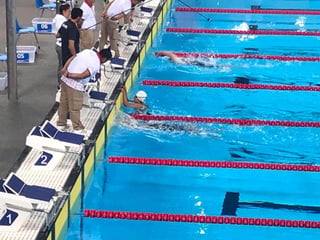 Los nadadores mexicanos Matilde Alcázar y Luis Armando Andrade dieron al país oro y bronce en la primera jornada de la natación en los Juegos Parapanamerianos Lima 2019. (TWITTER)