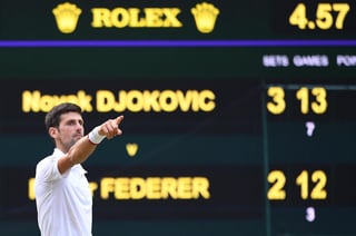 Novak es el actual campeón del Grand Slam de Wimbledon. (ARCHIVO)