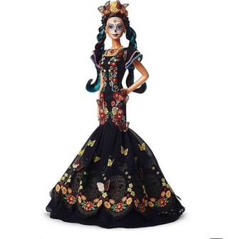 Imagen. La famosa muñeca se unirá a la celebración del Día de Muertos en México.(ESPECIAL) 