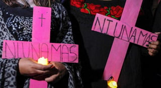 En siete meses, Coahuila, por número de feminicidios, se encuentra como la octava entidad con más casos registrados. (ARCHIVO)