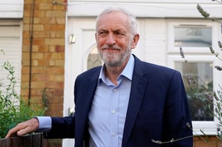 El líder Laborista , Jeremy Corbyn, presidió este martes un encuentro con diputados opositores. (EFE)