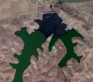 La imagen satelital mostró el presunto material radioactivo. (ARCHIVO)