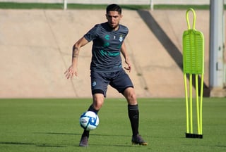 El jugador sudamericano confía en que pueda ganarse un puesto en el esquema base del estratega uruguayo Guillermo Almada y para eso trabaja con esfuerzo diario en el club. (CORTESÍA) 
