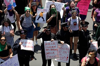 Mujeres mexicanas alistan una nueva marcha contra la violencia y los feminicidios para este viernes en el municipio de Ecatepec, en el Estado de México, centro del país, una de las localidades más peligrosas para la mujer en el país. (ARCHIVO)