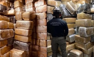Elementos de la Policía Estatal Preventiva denunciaron que en dicho domicilio de la colonia Pinos de Agüero se almacenaban cientos de paquetes con droga. (EL UNIVERSAL)