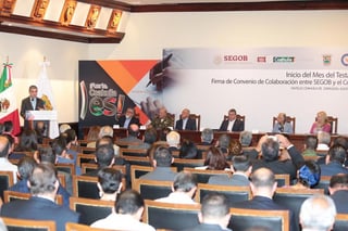 Riquelme Solís dijo que la entidad es ejemplo nacional en materia de Seguridad y de Desarrollo Económico.