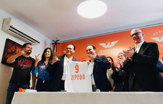 El experredista Juan Zepeda fue presentado como nuevo militante del partido Movimiento Ciudadano. (ARCHIVO)
