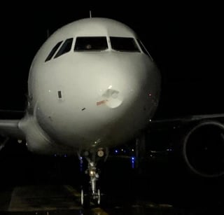 Según un reporte, la aeronave se impactó con aves y tuvo que regresar sin declarar emergencia al aeropuerto de Durango.
(EL SIGLO DE TORREÓN)